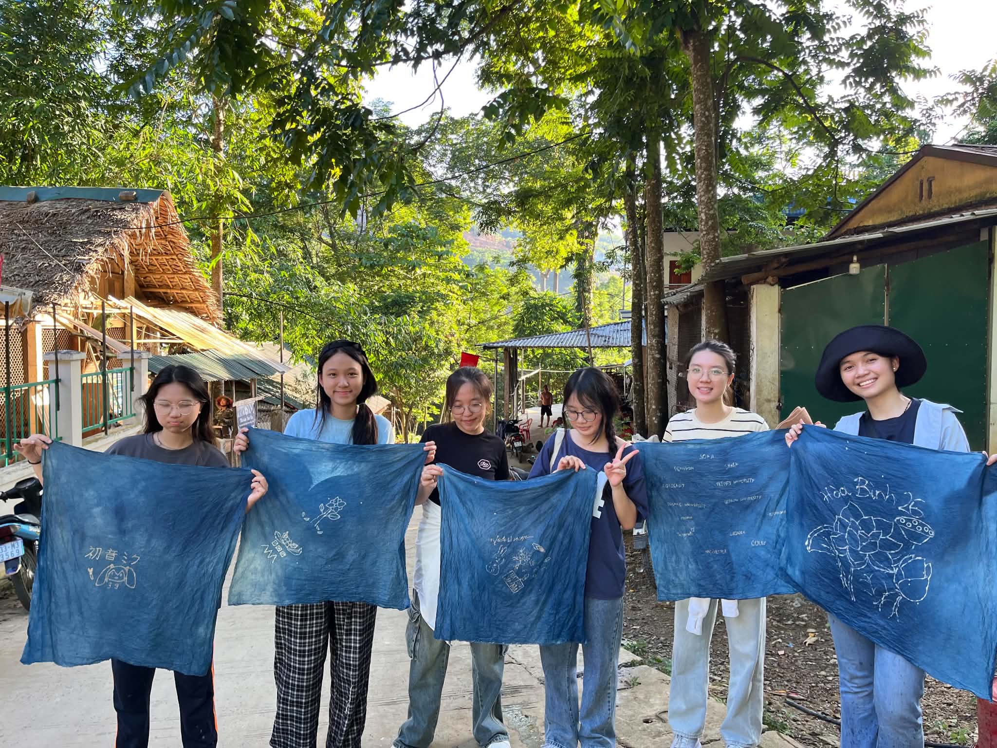June 2026. Volunteer at Ban Sung, Hoa Binh
